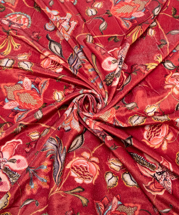 Printed Velvet Fabric Online
